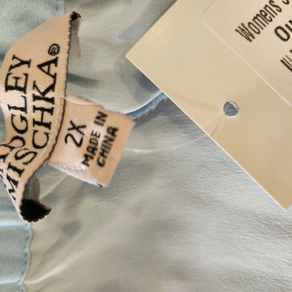 Badgely Mischka Wide Leg Silk Pant - Picture 8 of 8